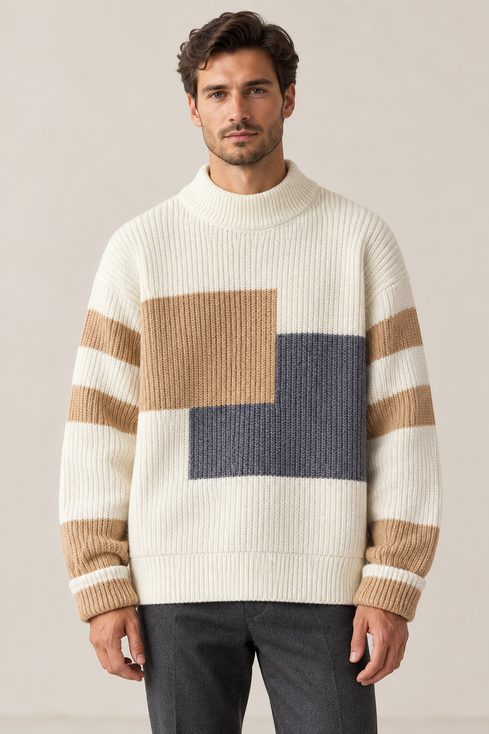 Filip™ Klasyczny Sweter Basic