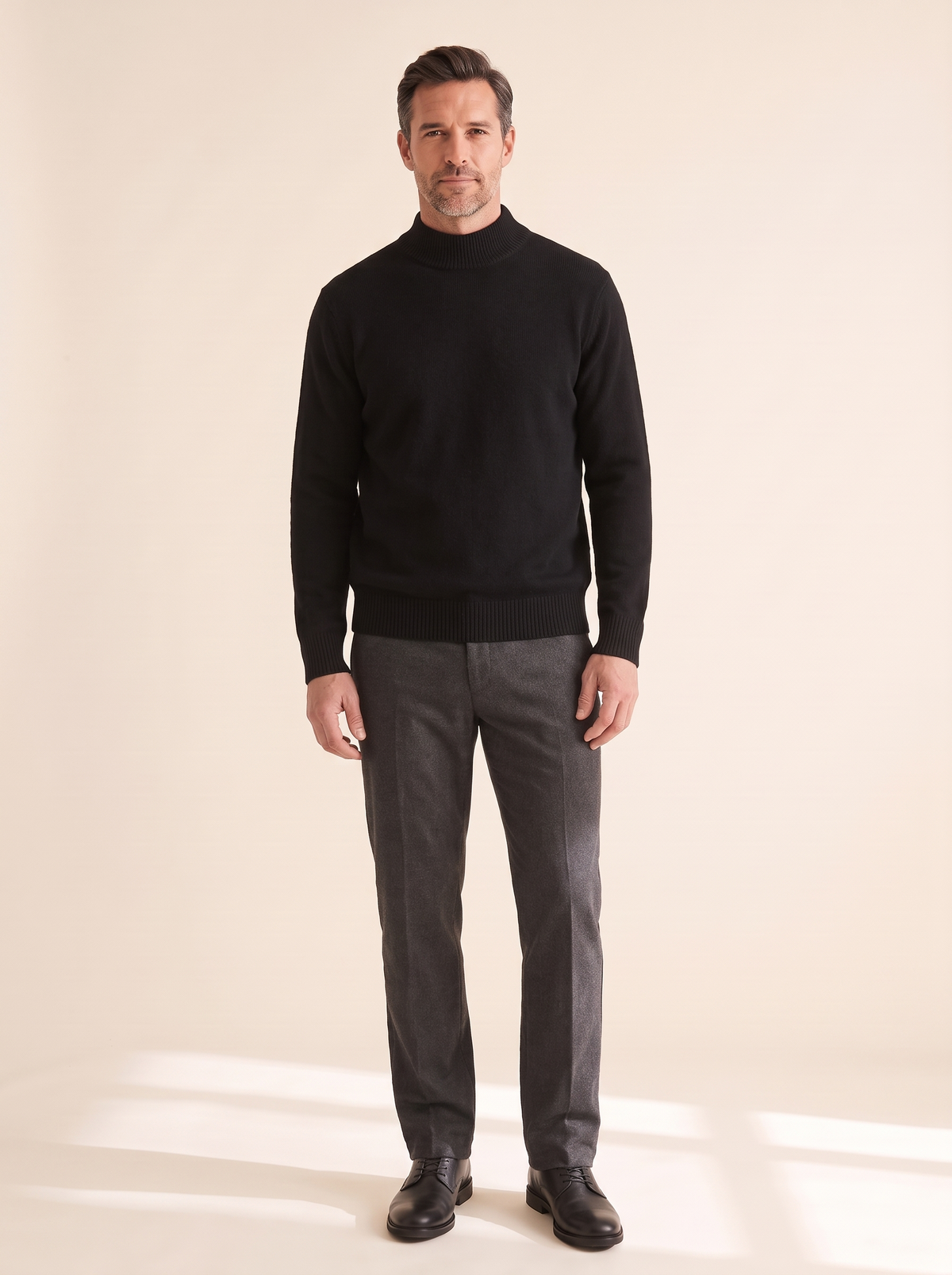 Black Half Turtleneck