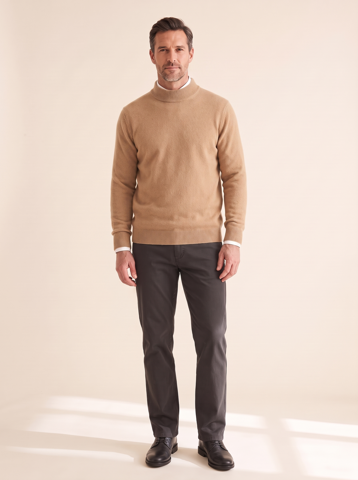 Camel Half Turtleneck