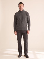 Dark Gray Half Turtleneck